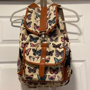 Butterfly backpack